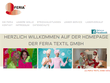 Tablet Screenshot of feriatextil.de